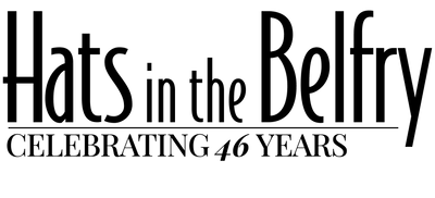 Hats in the Belfry Logo - Celebrating 46 Years