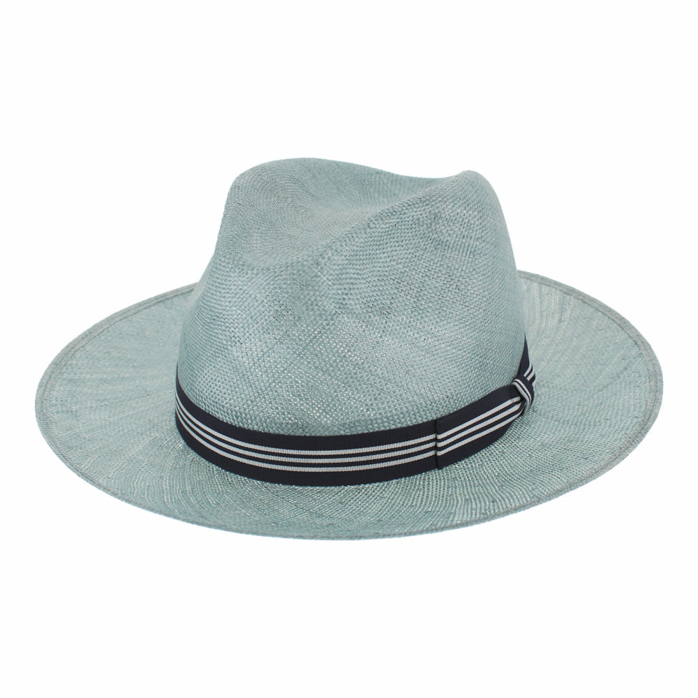 Belfry Enea Powder Blue Straw Fedora Hats in the Belfry – Hats