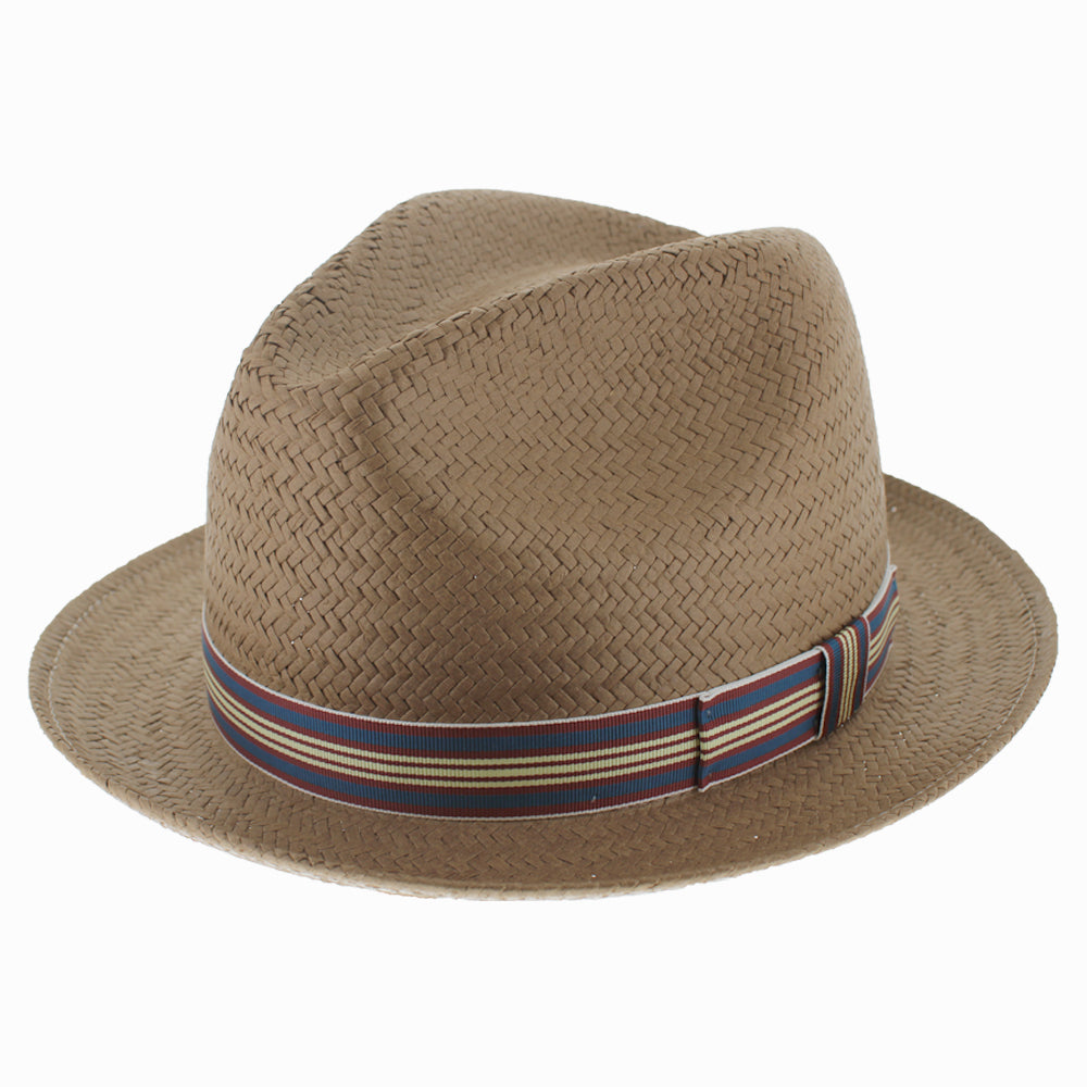 Belfry Lecter Brown - Handmade for Belfry Unisex Hat Cap Bollman Brown/Stripe band Small Hats in the Belfry