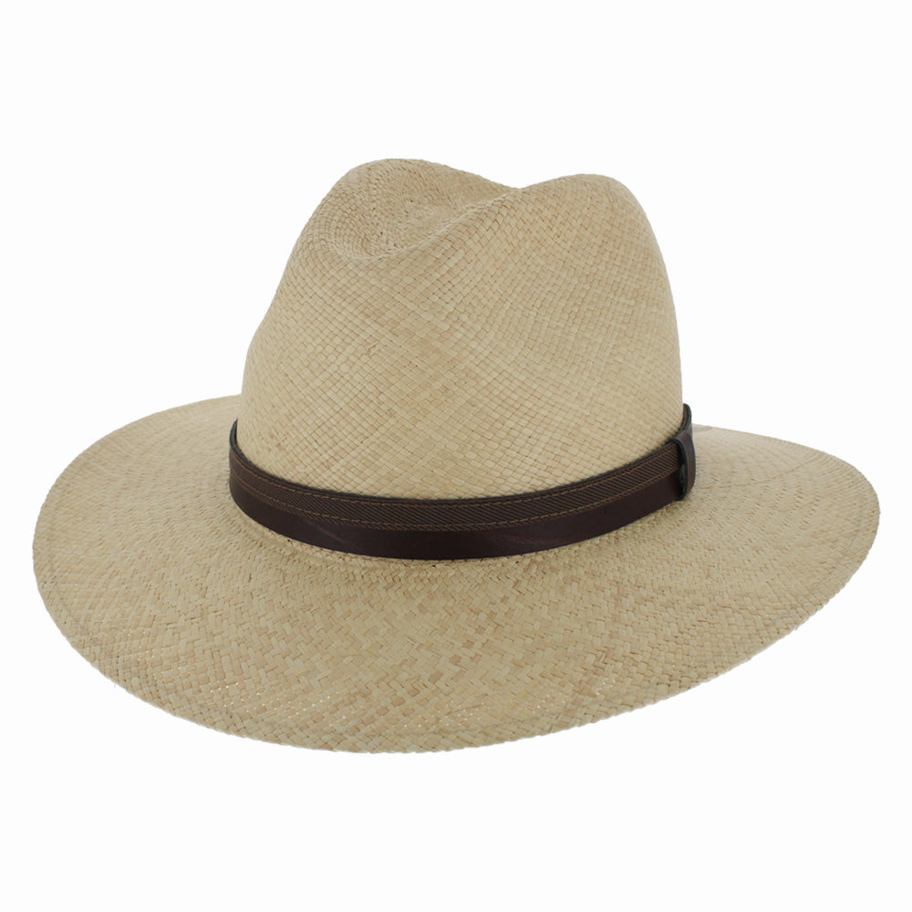 Belfry Portofino Natural Straw Safari Fedora – Hats in the  display picture 1
