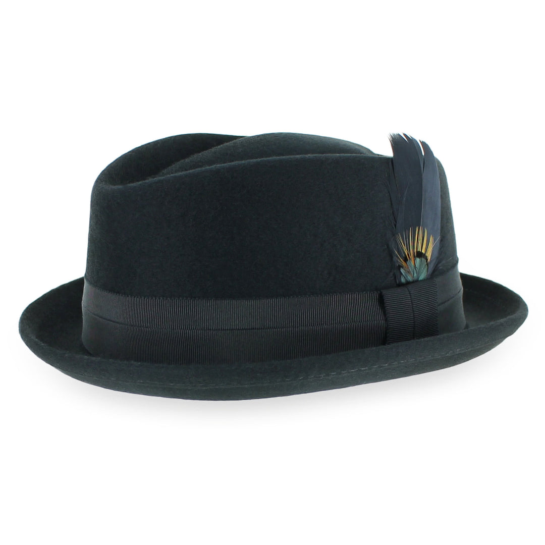 Belfry Mingus - Handmade for Belfry Unisex Hat Cap Bollman Blkon Black - FINAL SALE Small Hats in the Belfry