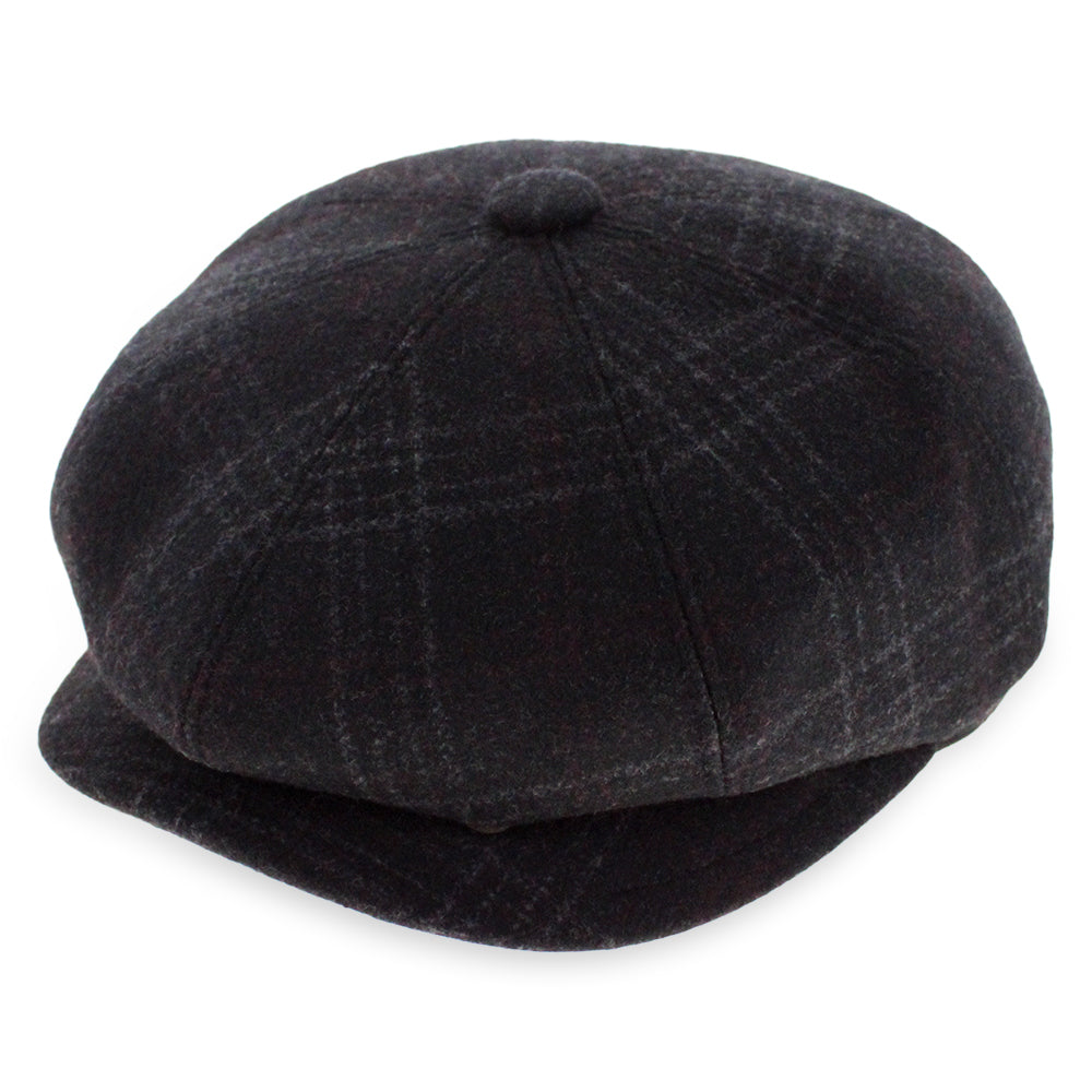 Belfry Brandon Men's Tweed Newsboy Cap – Classic Ivy Hat – Hats in
