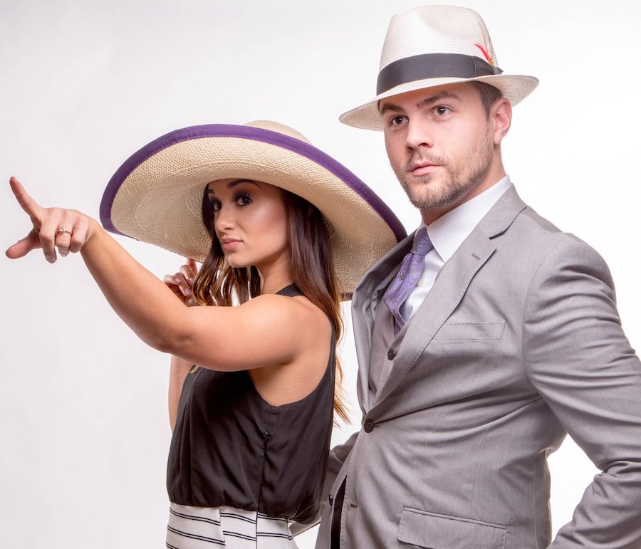 Couple in Fancy Hats