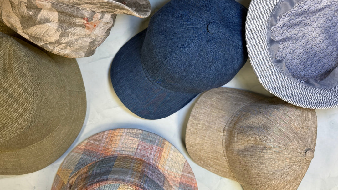 Why Canvas and Linen Baseball Caps & Bucket Hats Belong in Every Summer Wardrobe