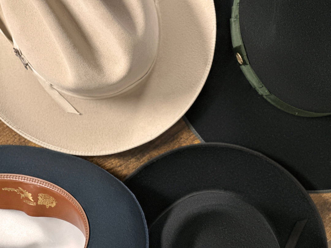 Stack of Stetson Hats