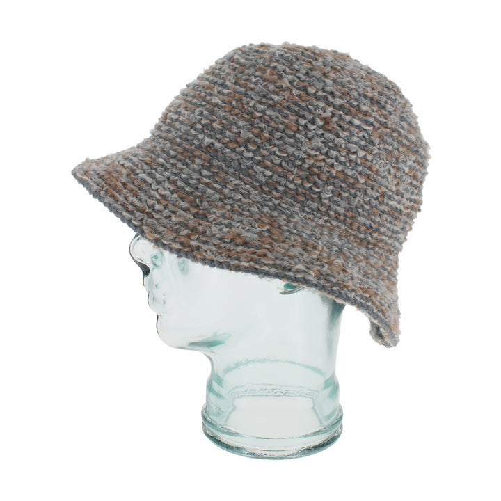 Grey Belfry Adelma bucket hat with unlined interior for breathable, all-day comfort