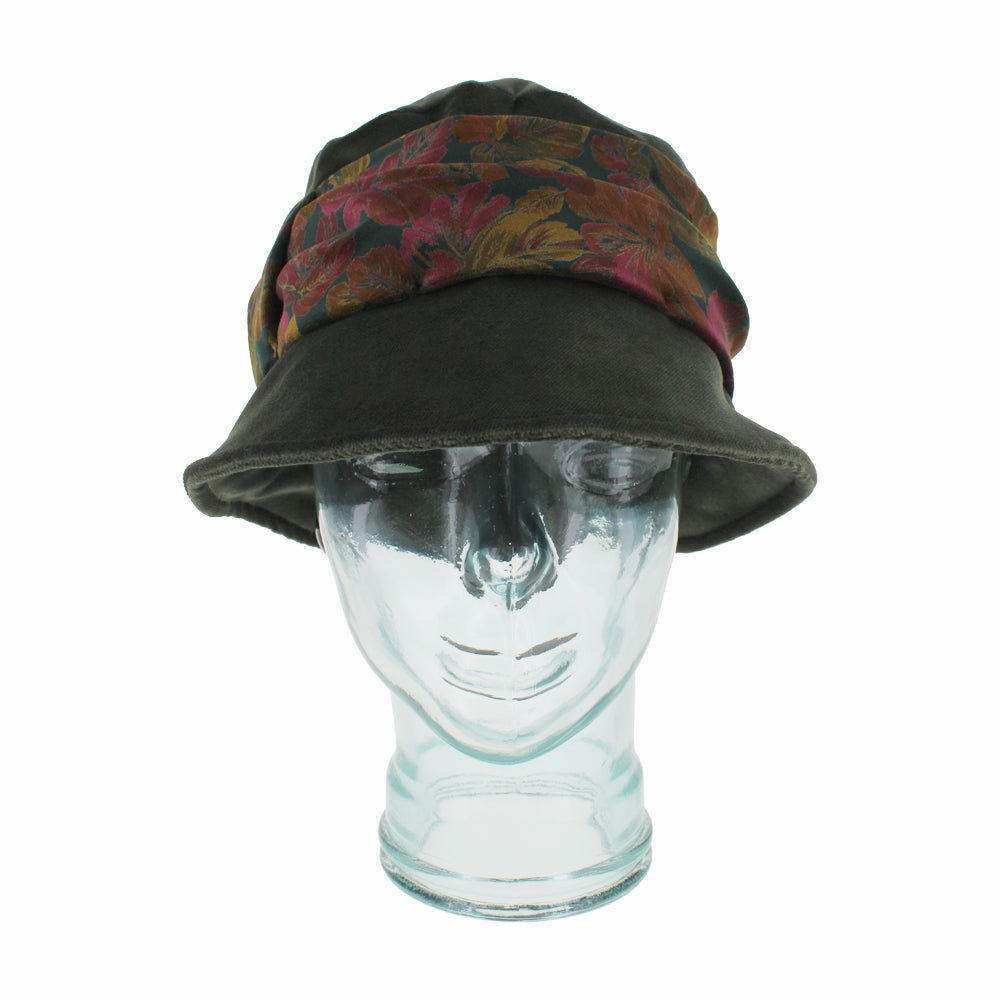 Belfry Aronne olive bucket hat offering chic style, durability, and packable convenience