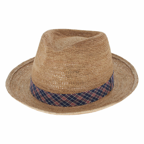 Belfry Bordon Straw Fedora Hat for Men & Women – Lightweight  display picture 1