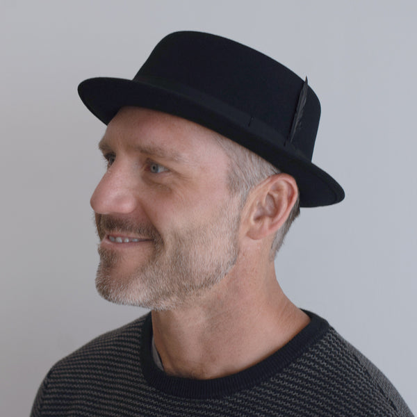 man wearing pork pie hat belfry brubeck c