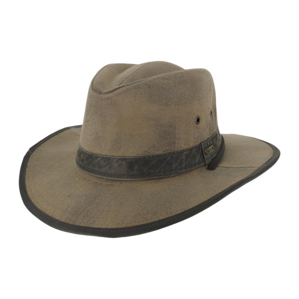 Buckthorn waxed cotton safari hat styled for fall adventure
