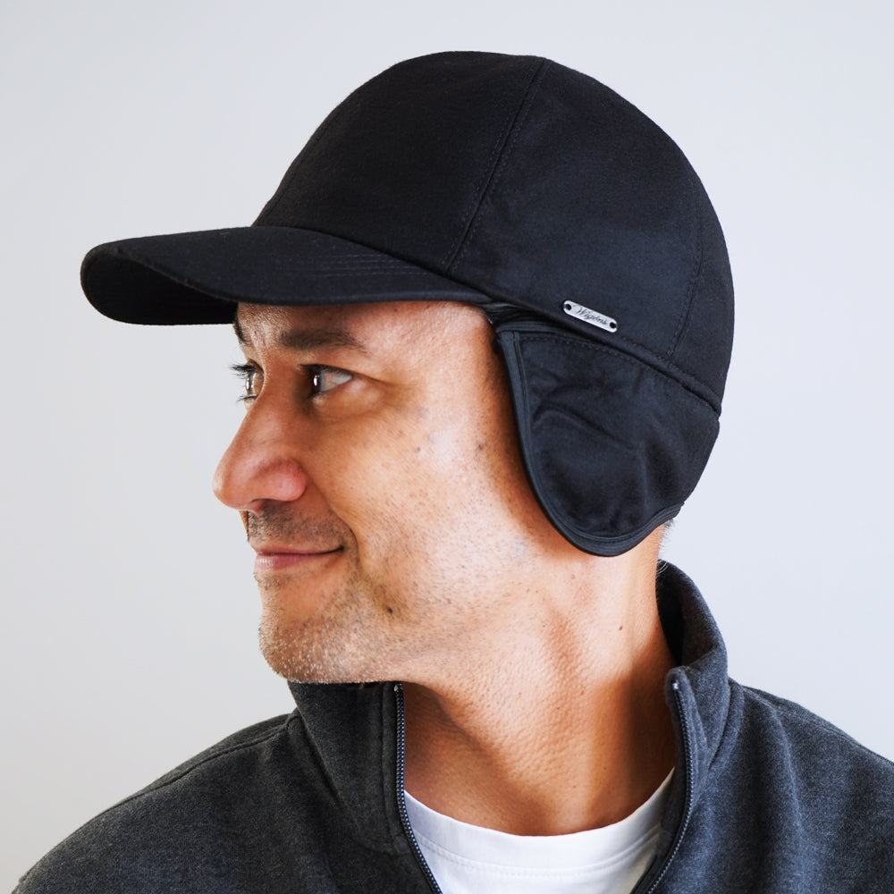 Wigens Eoin All Weather Baseball Cap W/ Earflaps - European Caps