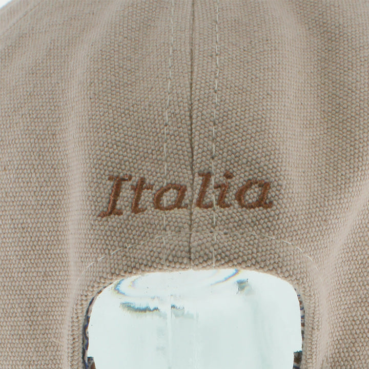Belfry Italia dune adobe baseball cap with premium cotton and refined finish