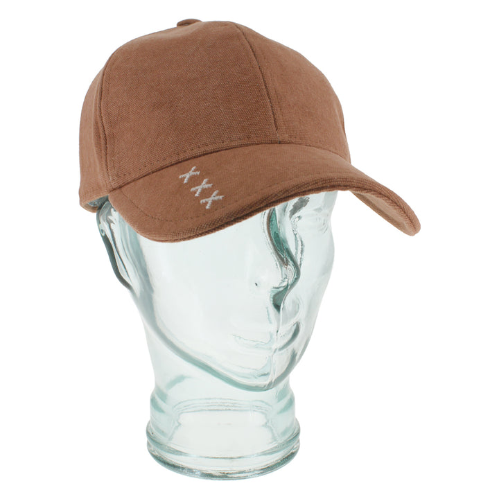 Dune cotton baseball cap with lightweight canvas and breathable everyday comfort