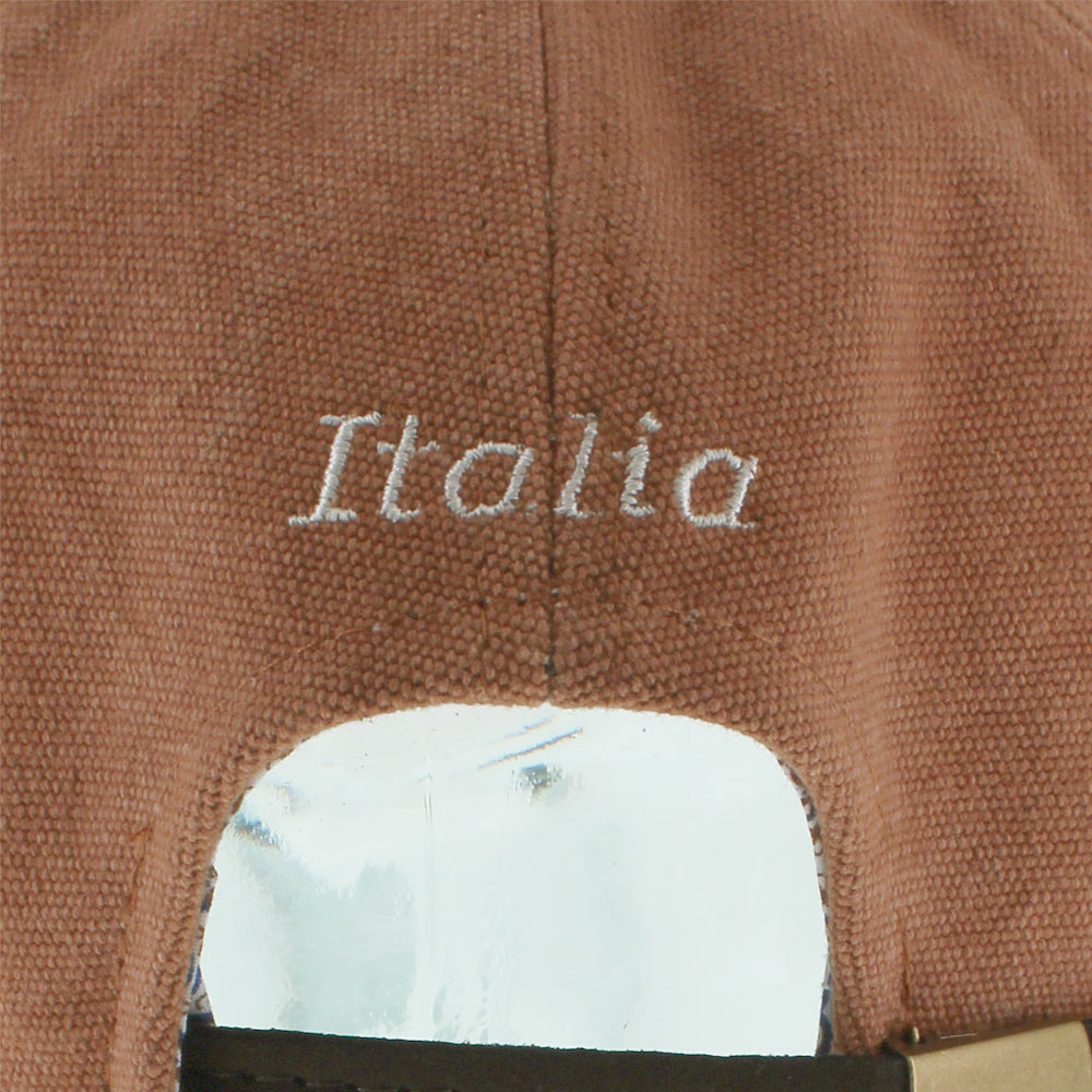 Belfry Italia dune baseball cap with breathable fabric and refined design