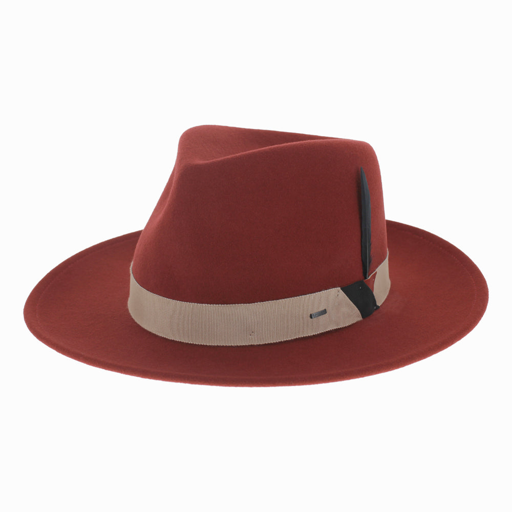 Kinns - Bailey 1922 Collection Unisex Hat Cap Bailey Rosewood Small Hats in the Belfry