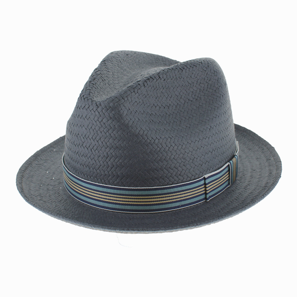 Belfry Lecter Navy - Handmade for Belfry Unisex Hat Cap Bollman Navy/Stripe Band Small Hats in the Belfry