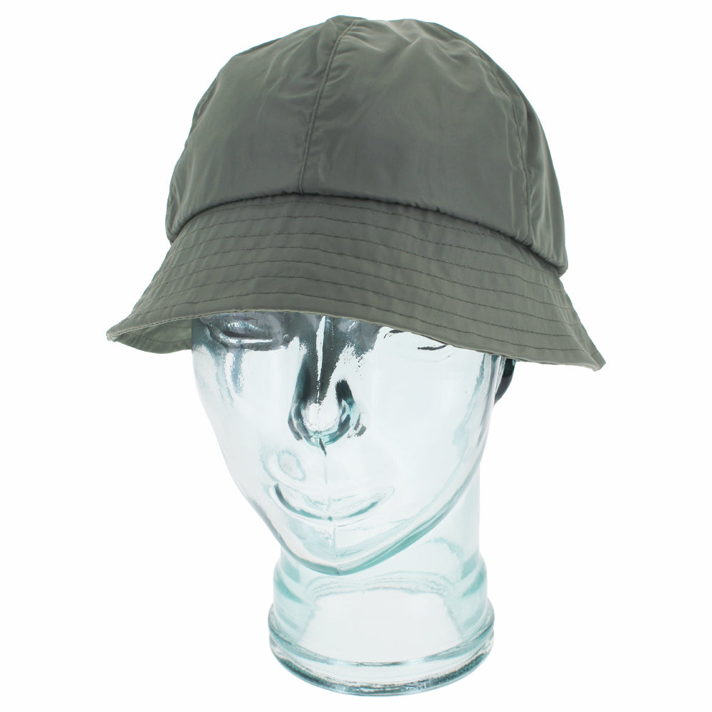 Belfry Italia Massari olive green rain hat for fall showers