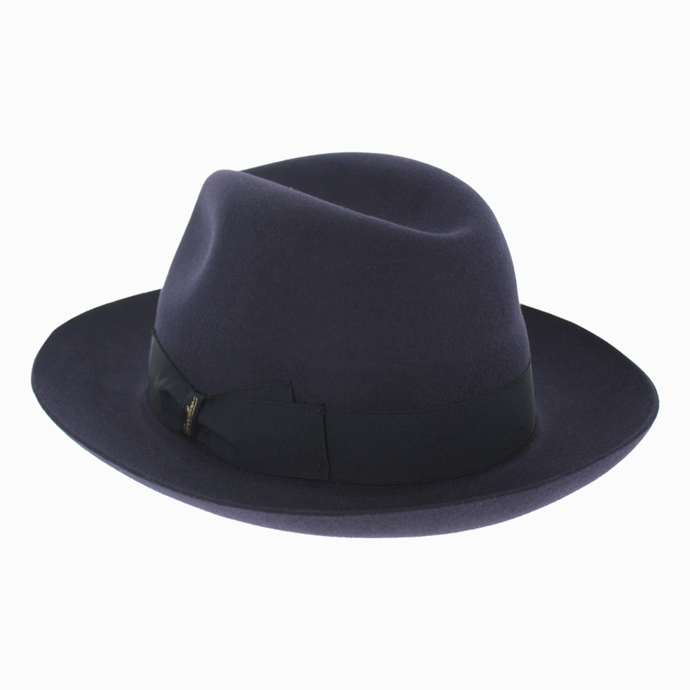 Alessandria Classic Medium Brim Fedora Borsalino- Made in Italy