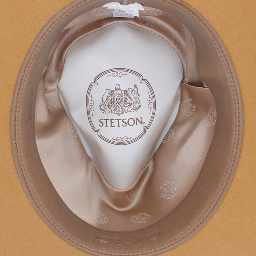 Stetson Minds Eye - Flat Brim Wool Felt Fedora - Made in USA