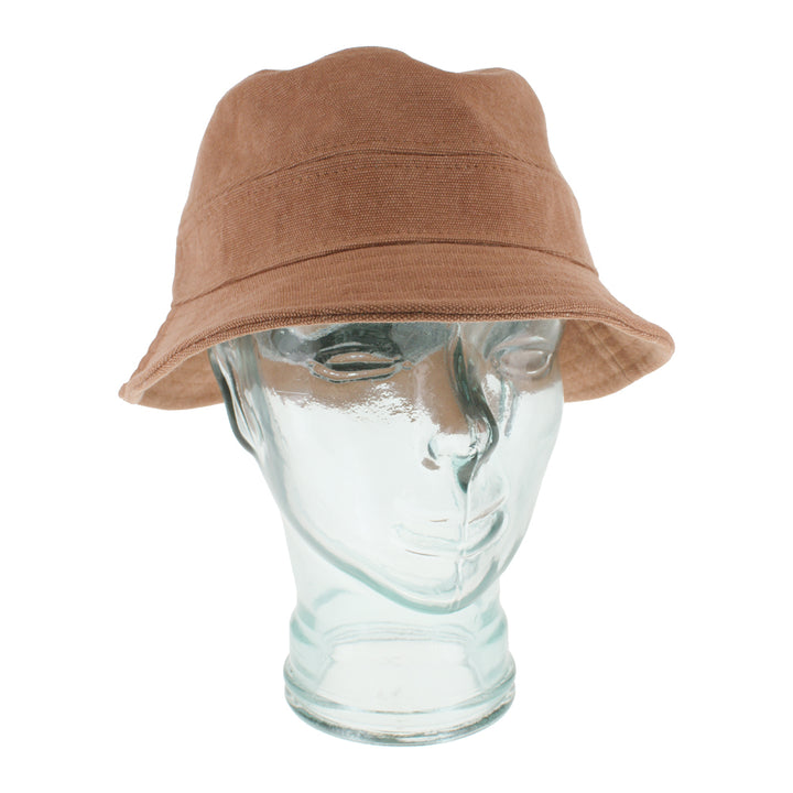 Adobe cotton bucket hat designed for travel outdoor and summer comfort