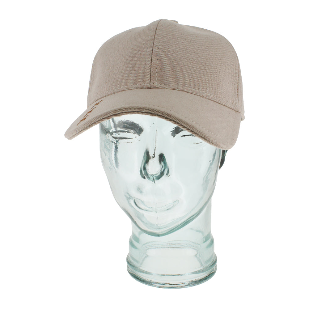 Adobe baseball cap with durable canvas and adjustable leather strap