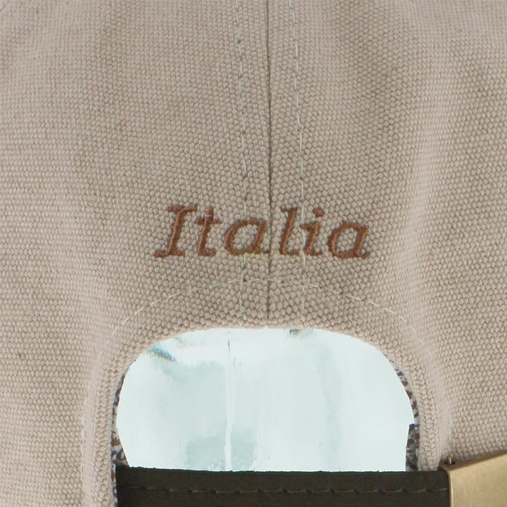 Belfry Italia adobe baseball cap with breathable fabric and refined design