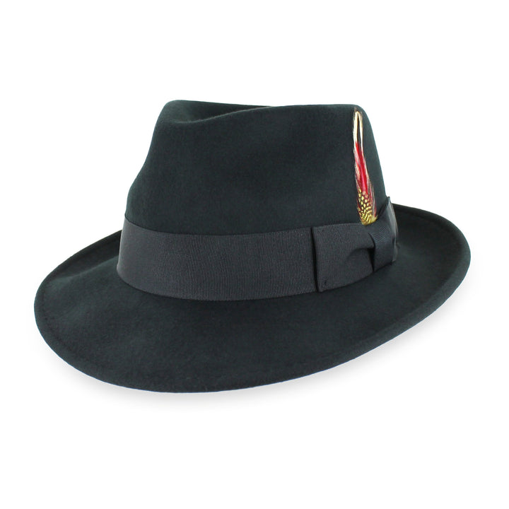 Belfry Gangster - The Goods Unisex Hat Cap The Goods Black Small Hats in the Belfry