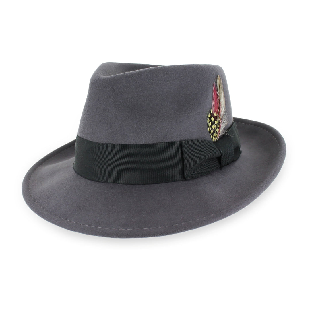 Belfry Gangster - The Goods Unisex Hat Cap The Goods Grey Small Hats in the Belfry