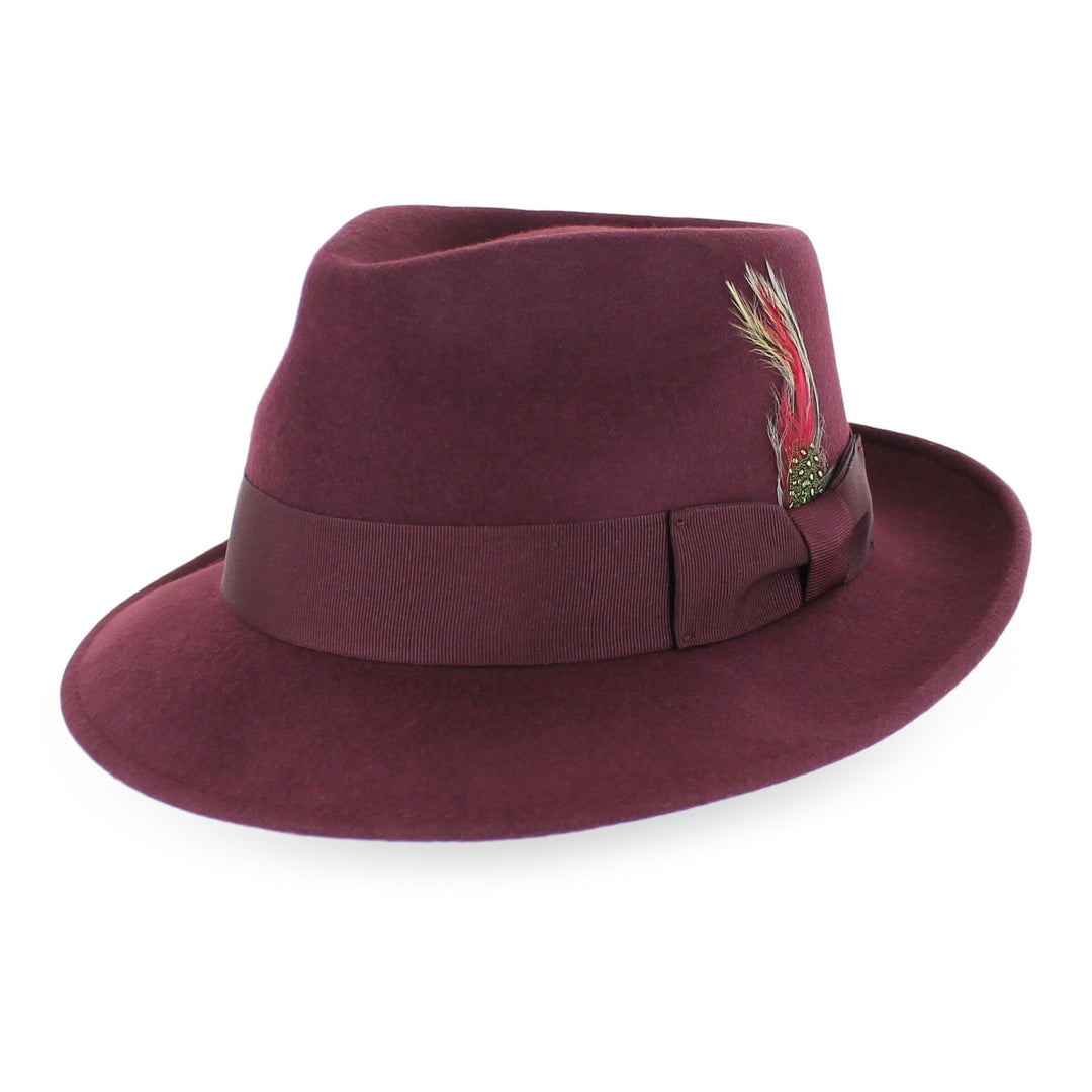 Belfry Gangster - The Goods Unisex Hat Cap The Goods Burgundy Small Hats in the Belfry