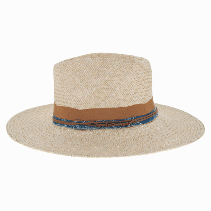 Belfry Delmar - Straw Fedora Unisex Hat Cap Hats In The Belfry   Hats in the Belfry