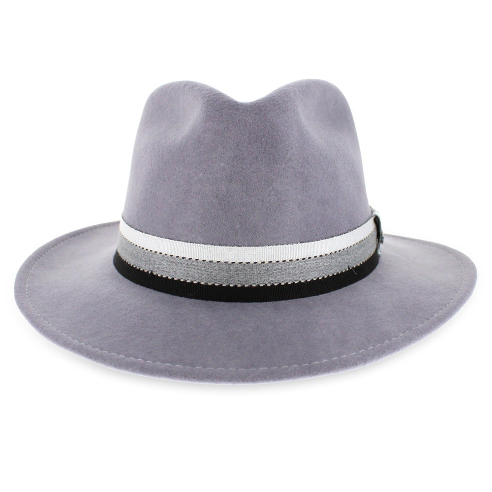 Lightweight grey Belfry Attilo safari hat designed for summer style and sun protection