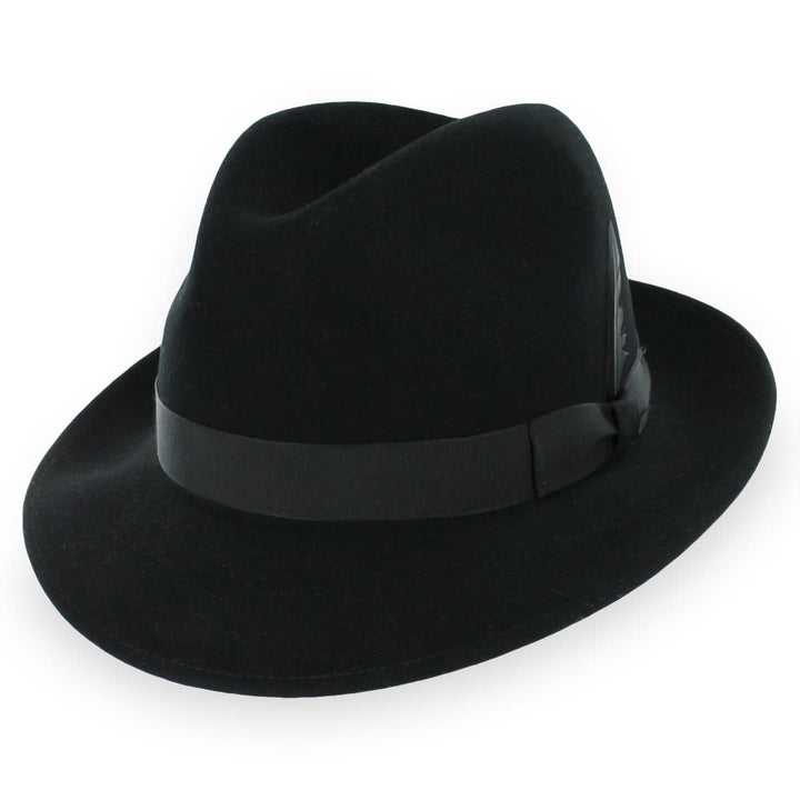 Belfry Frankie C - Handmade for Belfry Unisex Hat Cap Bollman Black Small Hats in the Belfry