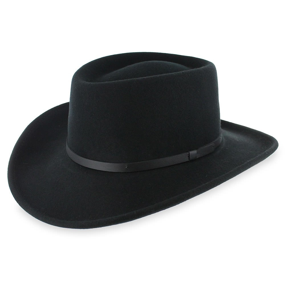Belfry Gamber - Handmade for Belfry Unisex Hat Cap Bollman Black Small Hats in the Belfry