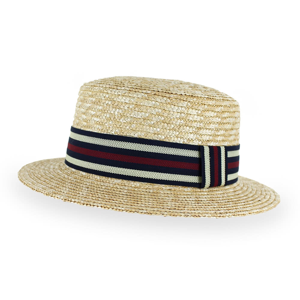 Belfry Boater - The Goods Unisex Hat Cap The Goods Natural Small Hats in the Belfry
