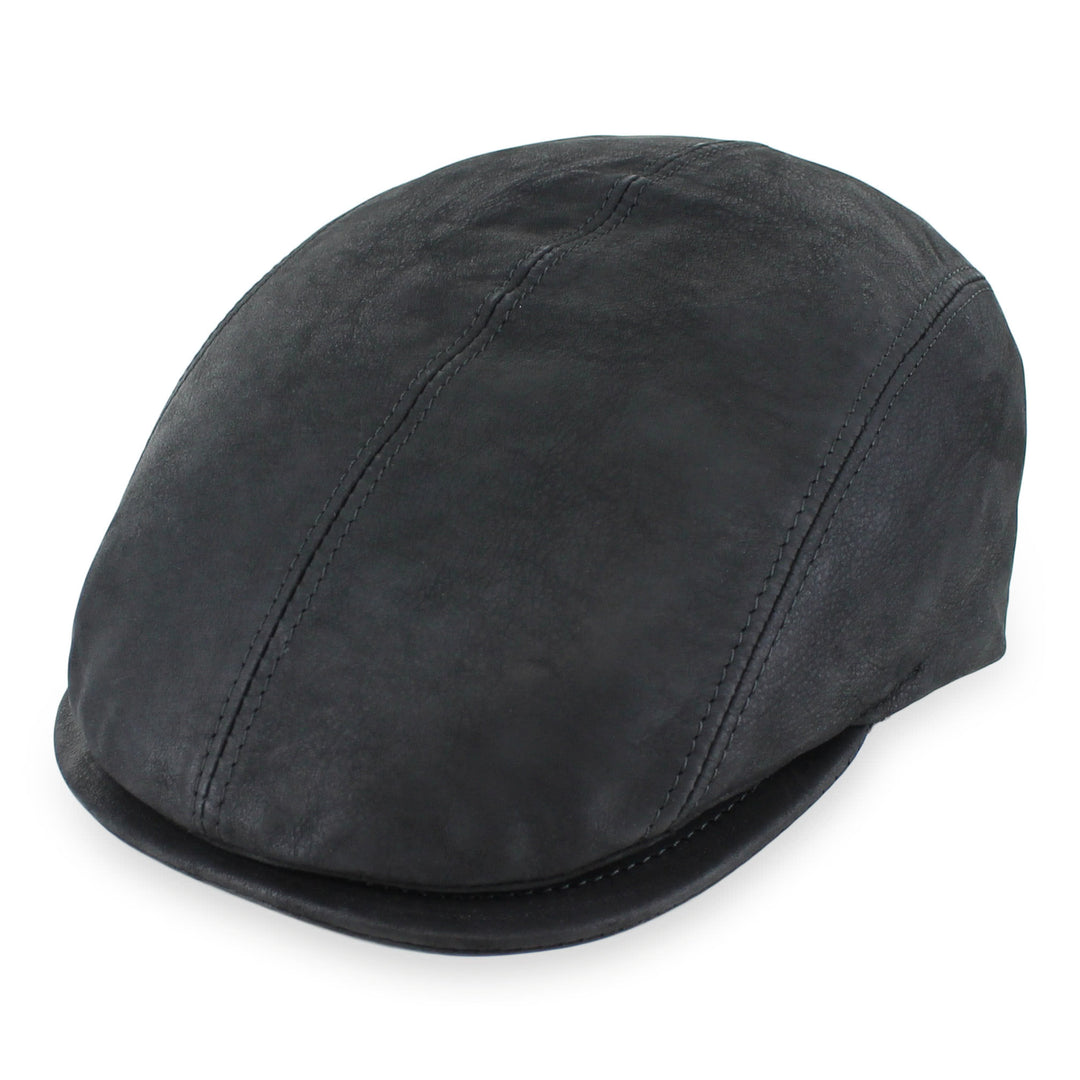 Hats in the Belfry Carter Italian Leather Flat Cap- Made in Italy
