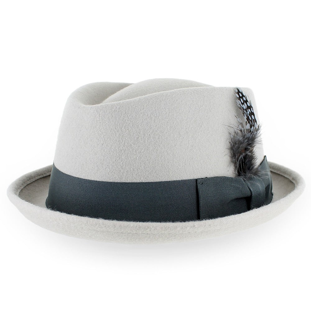 Belfry Jazz Wool Pork Pie Hat with Diamond Crown – Hats in the Belfry