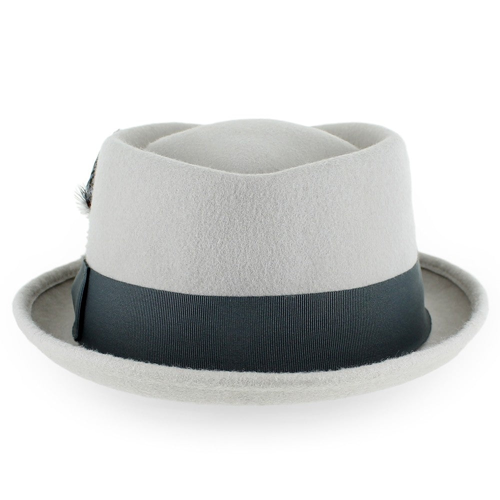 Belfry Jazz Wool Pork Pie Hat with Diamond Crown – Hats in the Belfry