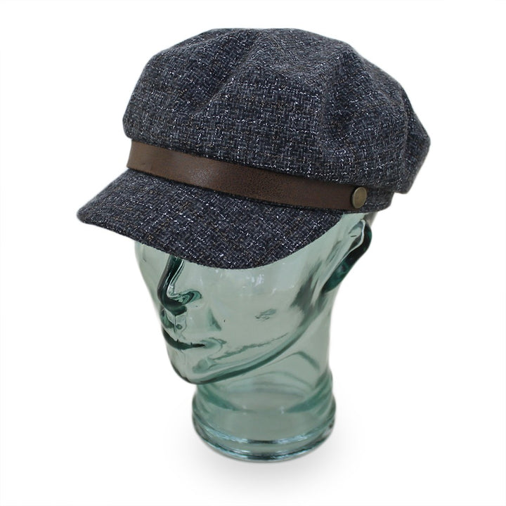 Belfry Caprera - Belfry Italia Unisex Hat Cap Hats and Brothers Grey Plaid Small Hats in the Belfry
