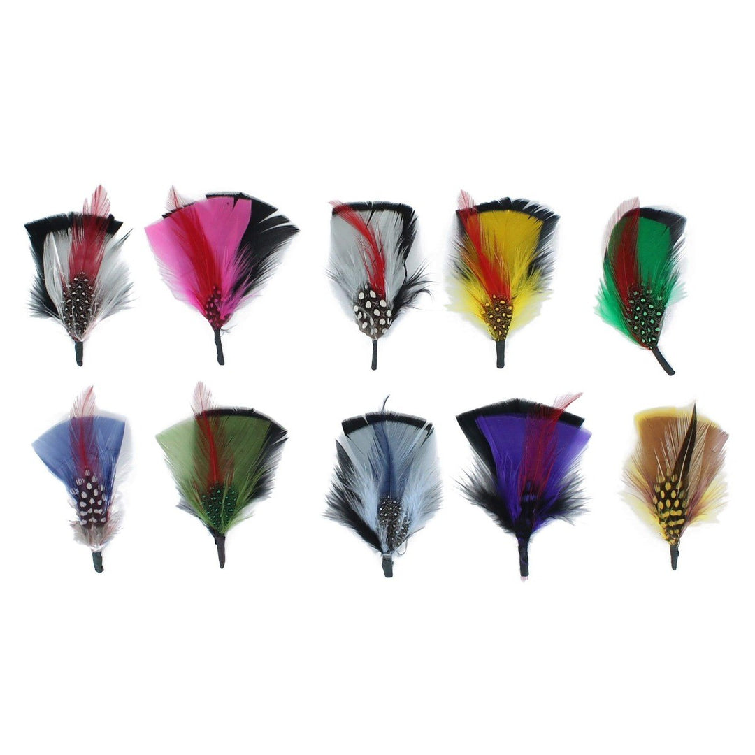 Assorted Feather 10 Pack Unisex Hat Cap Hats In The Belfry Shop assorted  Hats in the Belfry