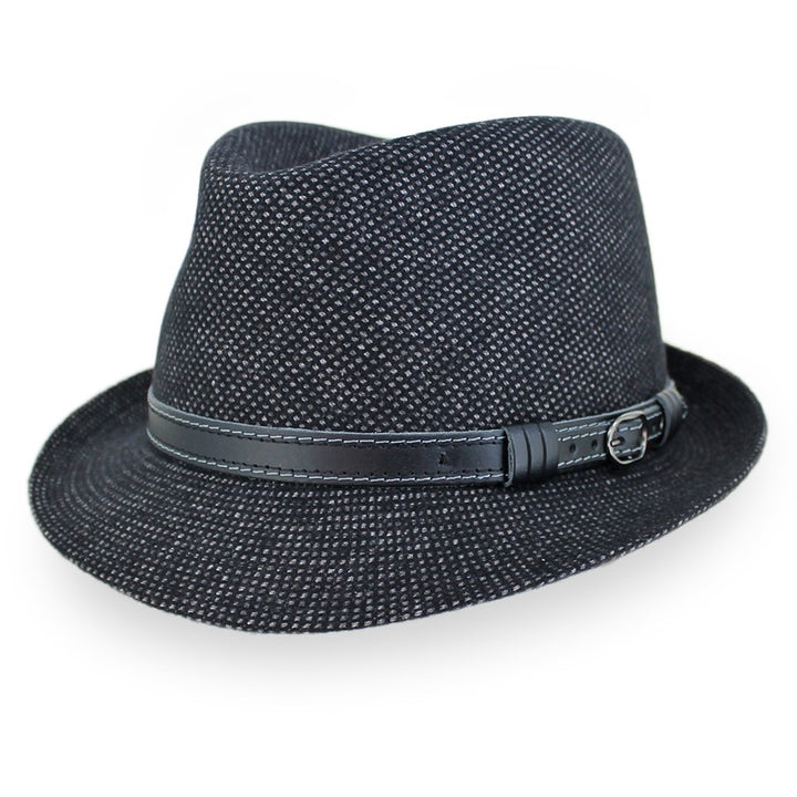Belfry Ossani - Belfry Italia Unisex Hat Cap Sorbatti Grey/ Black Small Hats in the Belfry