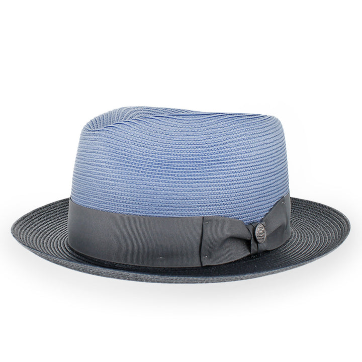 Stetson Roark - Handmade for Belfry Unisex Hat Cap Stetson Peri/Nav 7 1/2 Hats in the Belfry