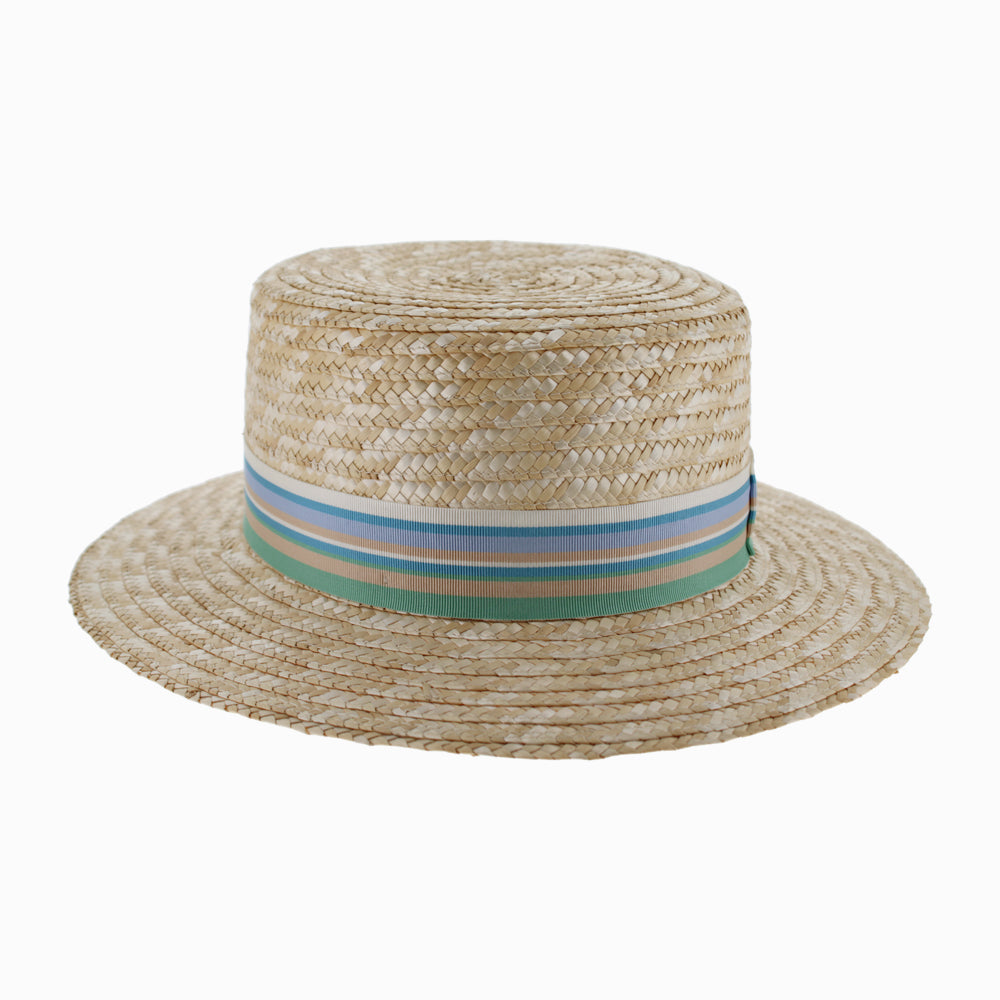 Belfry Trapani Straw Boater Hat Hats in the Belfry – Hats in the