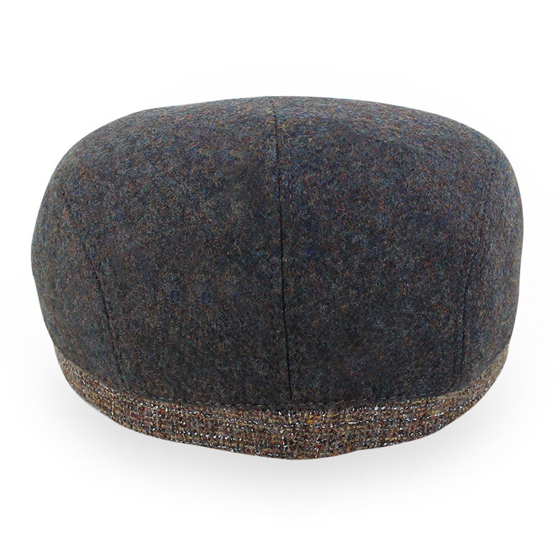 Hats in The Belfry Vico - Italian Wool Flat Cap with Contrast Stitch Green / Small